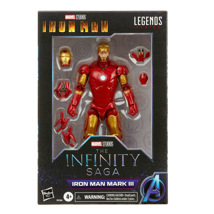 (preorder ETA Aug/Sept ) Hasbro Marvel Legends Series 6-inch Iron Man Mark 3 - Toy Snowman