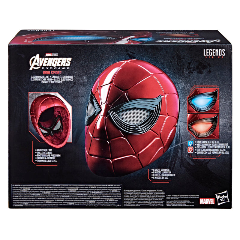 Marvel Legends Series Iron Spider Electronic Helmet (preorder dec/Feb) - Gear -  Hasbro