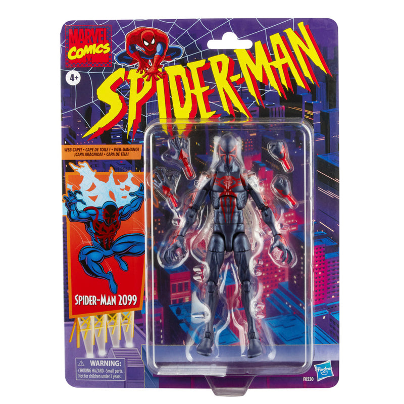 (preorder ETA Oct/Nov ) Marvel Legends Retro Spider-Man 2099 - Toy Snowman