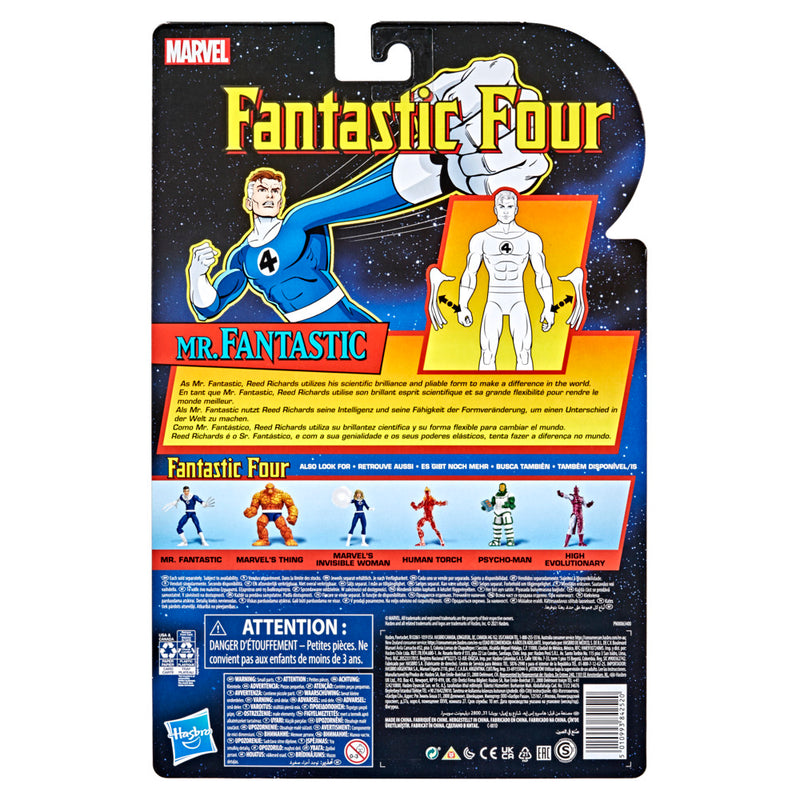Hasbro Marvel Legends Series Retro Mr. Fantastic (preorder Nov/Jan) - Action figure -  Hasbro