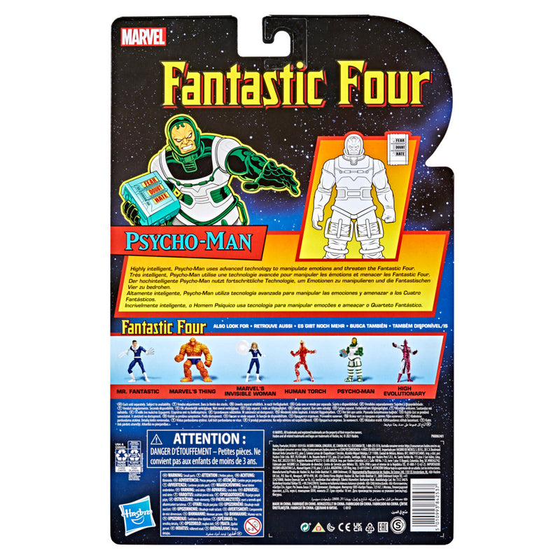 Hasbro Marvel Legends Series Retro Fantastic Four Psycho-Man  (preorder Nov/Jan) - Action figure -  Hasbro