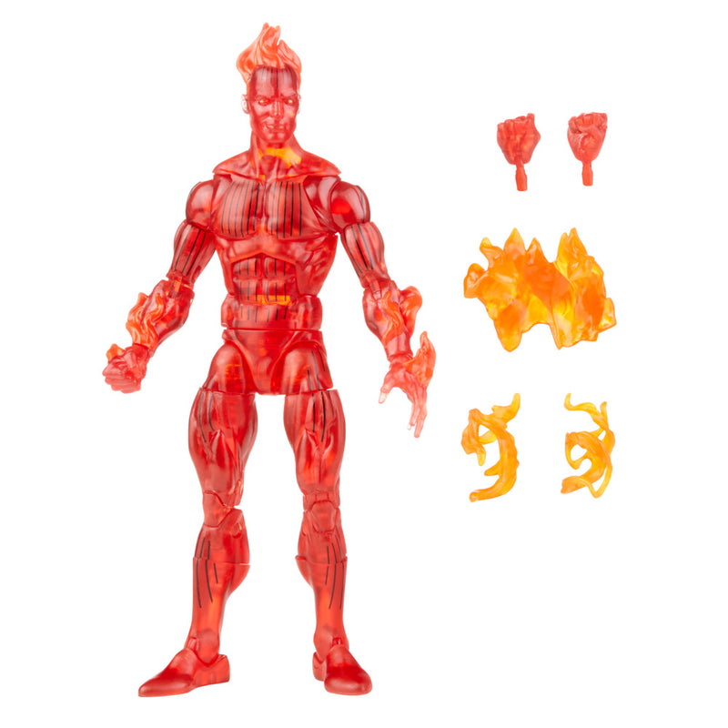 Hasbro Marvel Legends Series Retro Fantastic Four The Human Torch (preorder Nov/Jan) - Action figure -  Hasbro