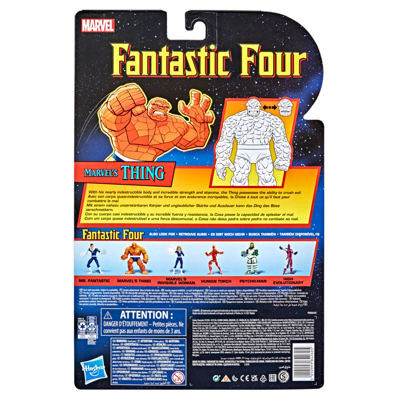 Hasbro Marvel Legends Series Retro Fantastic Four Marvel's Thing  (preorder Nov/Jan) - Action figure -  Hasbro