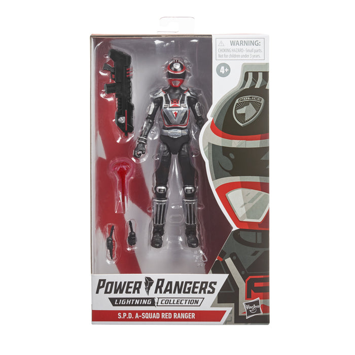 (Preorder ETA Sept/Oct) Power Rangers Lightning Collection S.P.D. A-Squad Red Ranger Action Figure - Toy Snowman