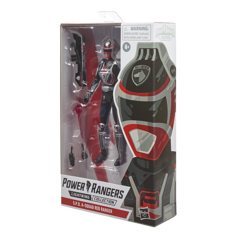 (Preorder ETA Sept/Oct) Power Rangers Lightning Collection S.P.D. A-Squad Red Ranger Action Figure - Toy Snowman