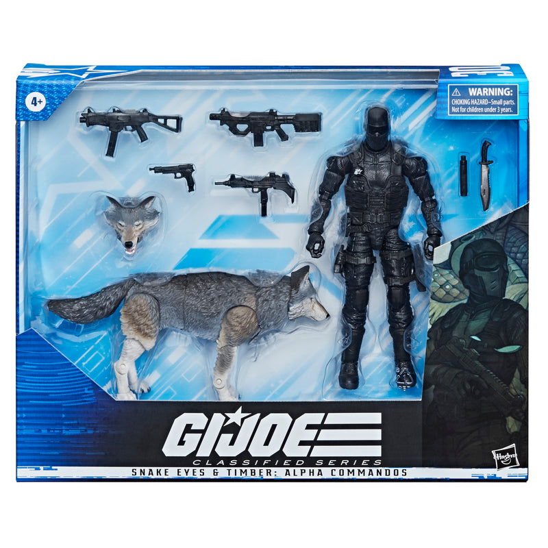 G.I. Joe Classified Series Snake Eyes & Timber: Alpha Commandos - Toy Snowman
