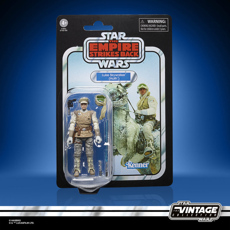 (preorder ETA June/July) Star Wars The Vintage Collection Luke Skywalker (Hoth) Toy, 3.75-Inch-Scale Star Wars: The Empire Strikes Back Figure - Toy Snowman