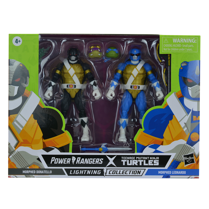 Power Rangers Ninja Turtles Donatello & Leonardo Lightning Collection (preorder) nov/april - Toy Snowman