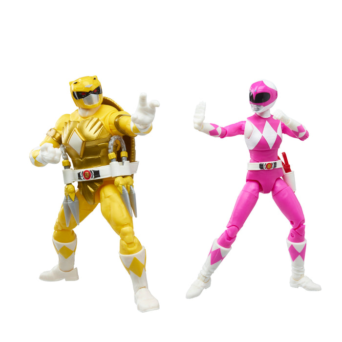 Power Rangers X Teenage Mutant Ninja Turtles Lightning Collection Morphed Michelangelo and Morphed April O’Neil (preorder) - Toy Snowman