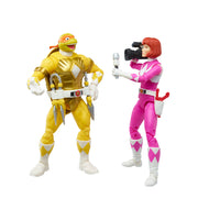 Power Rangers X Teenage Mutant Ninja Turtles Lightning Collection Morphed Michelangelo and Morphed April O’Neil (preorder) - Toy Snowman