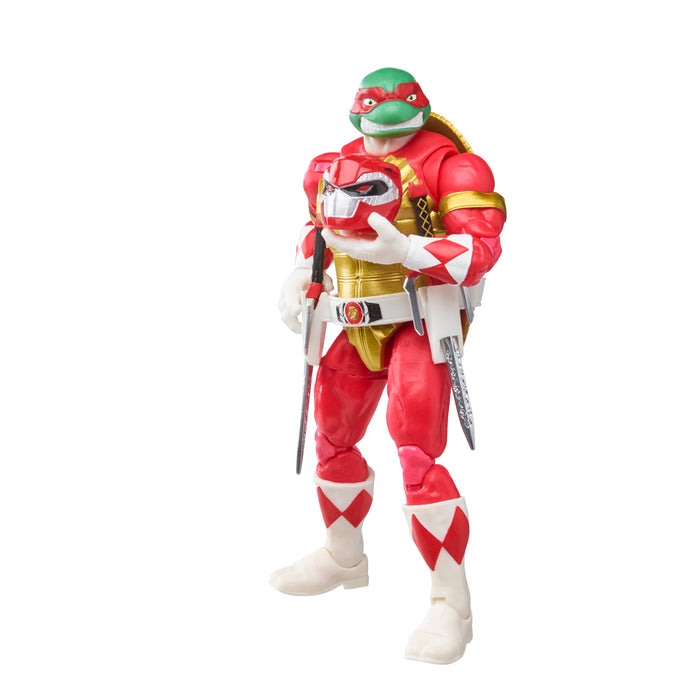 Power Rangers X Teenage Mutant Ninja Turtles Lightning Collection Morphed Raphael and Foot Soldier Tommy (preorder) - Toy Snowman