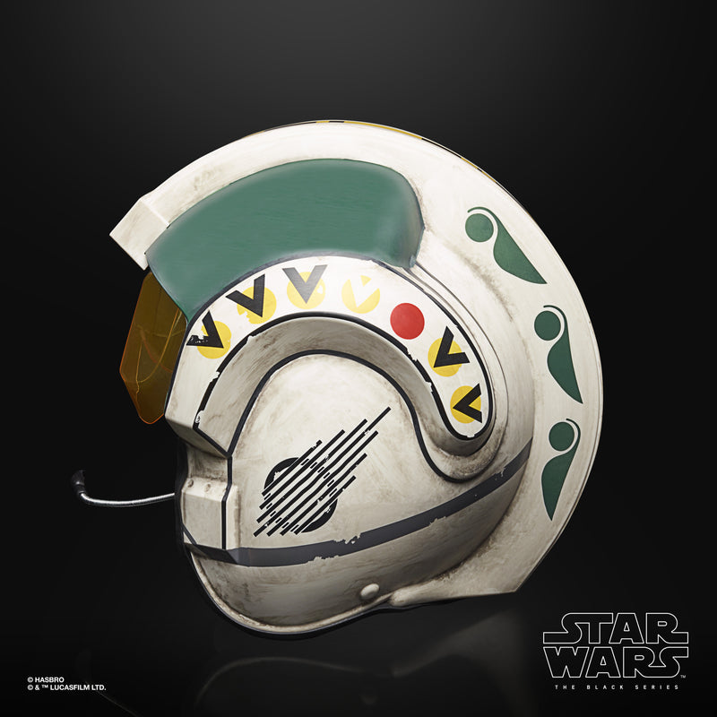 (preorder ETA May/june) Star Wars The Black Series Wedge Antilles Battle Simulation Helmet Premium Electronic Collectible Roleplay Helmet - Toy Snowman