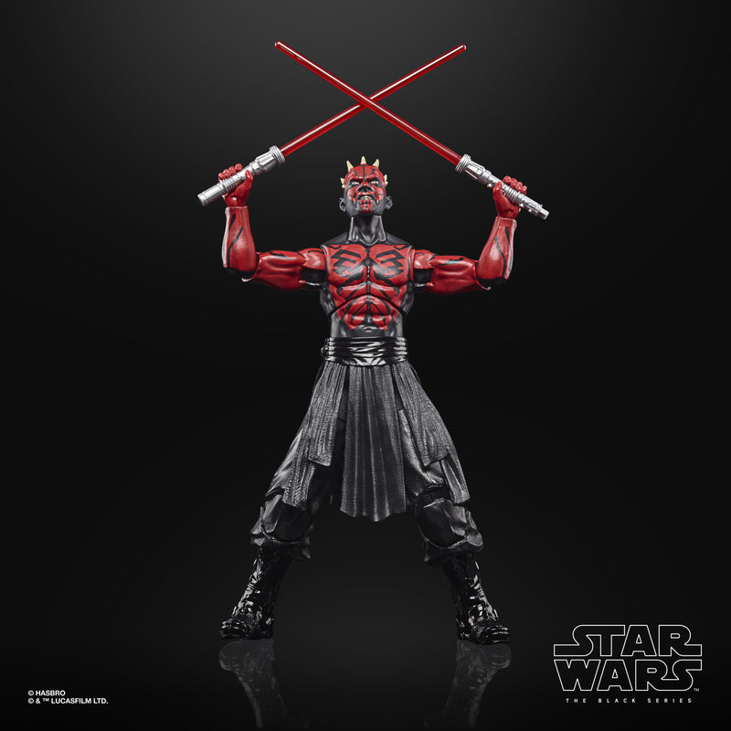 (preorder ETA May-July) Star Wars The Black Series Darth Maul (Sith Apprentice) - Toy Snowman