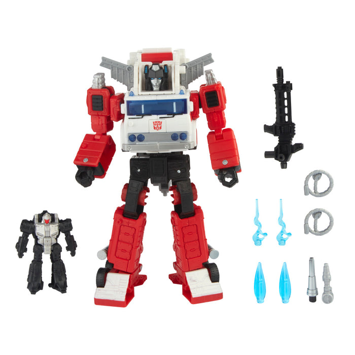 (preorder ETA Sept/Oct) Transformers Generations Selects Voyager WFC-GS26 Artfire & Nightstick - Toy Snowman