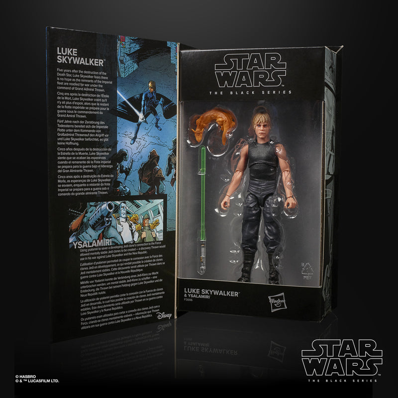 (preorder ETA May-July) Star Wars The Black Series Luke Skywalker & Ysalamiri - Toy Snowman