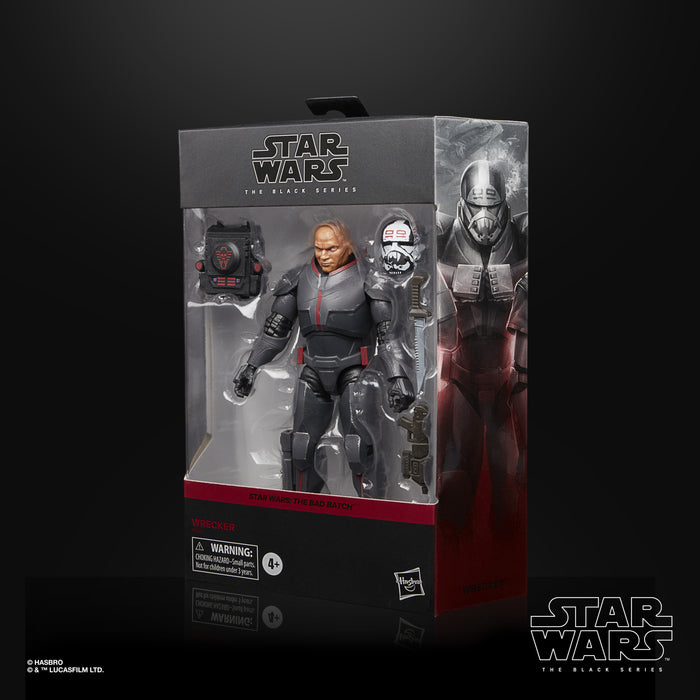 (preorder August) Star Wars The Black Series Wrecker 6-Inch-Scale Star Wars: The Bad Batch Collectible Deluxe Figur - Toy Snowman