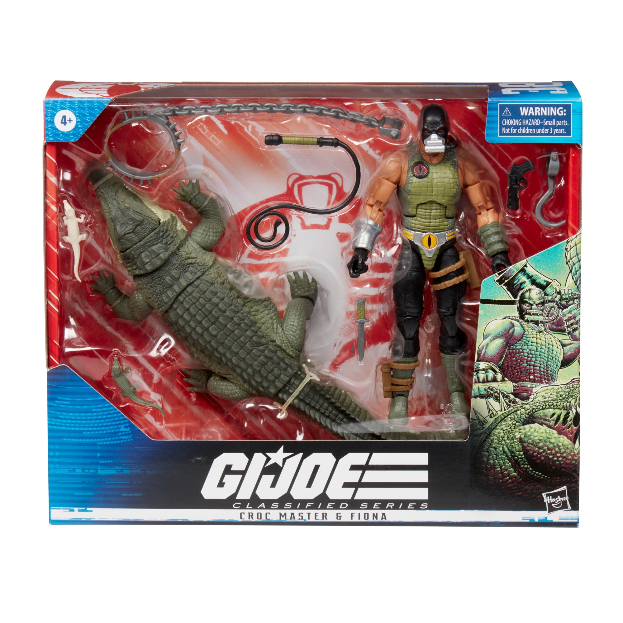 G.I. Joe Classified Croc Master & Fiona Action Figure 38 — Toy Snowman