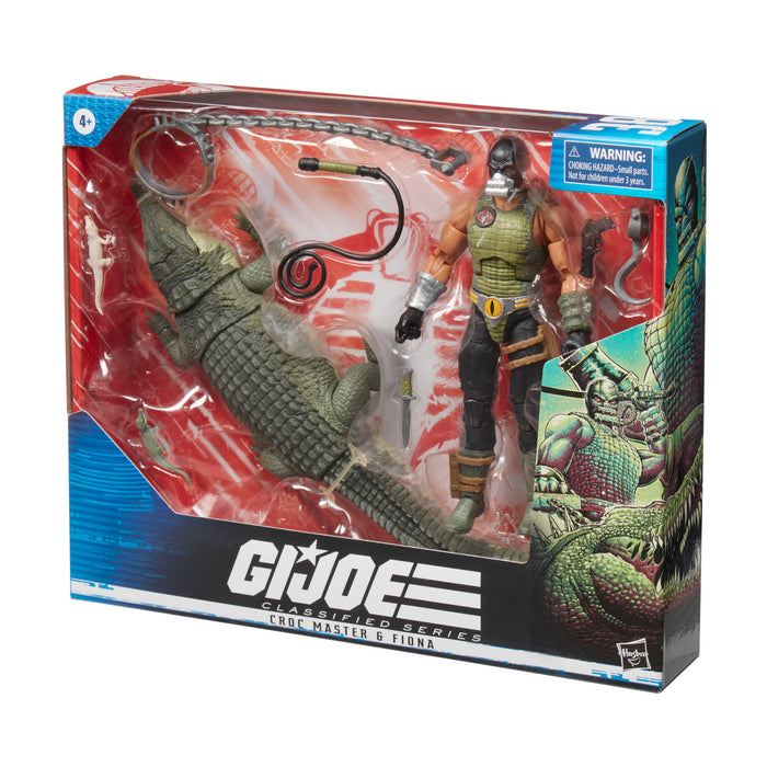 G.I. Joe Classified Croc Master & Fiona Action Figure 38 (preorder Feb/April) - Action & Toy Figures -  Hasbro