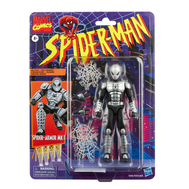 Spider-Armor Mk I Marvel Legends Retro (preorder) Jan/Apr - Action figure -  Hasbro