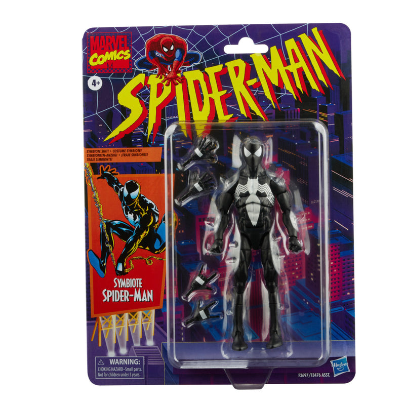 Symbiote Spider-Man Marvel Legends Retro (preorder) Jan/Apr - Action figure -  Hasbro