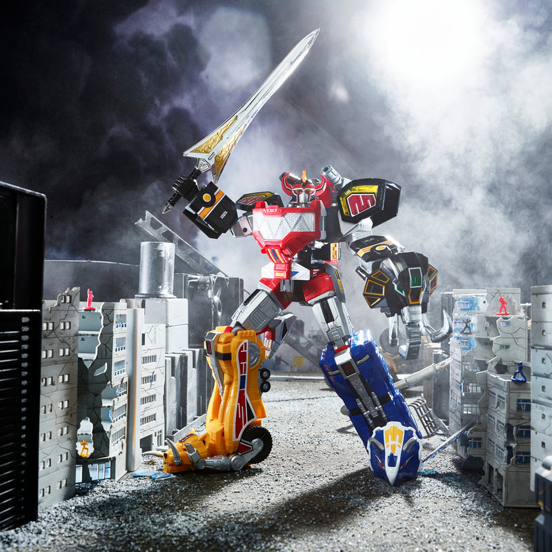 Power Rangers Lightning Collection Mighty Morphin Dino Megazord (preorder AUG) - Action & Toy Figures -  Hasbro