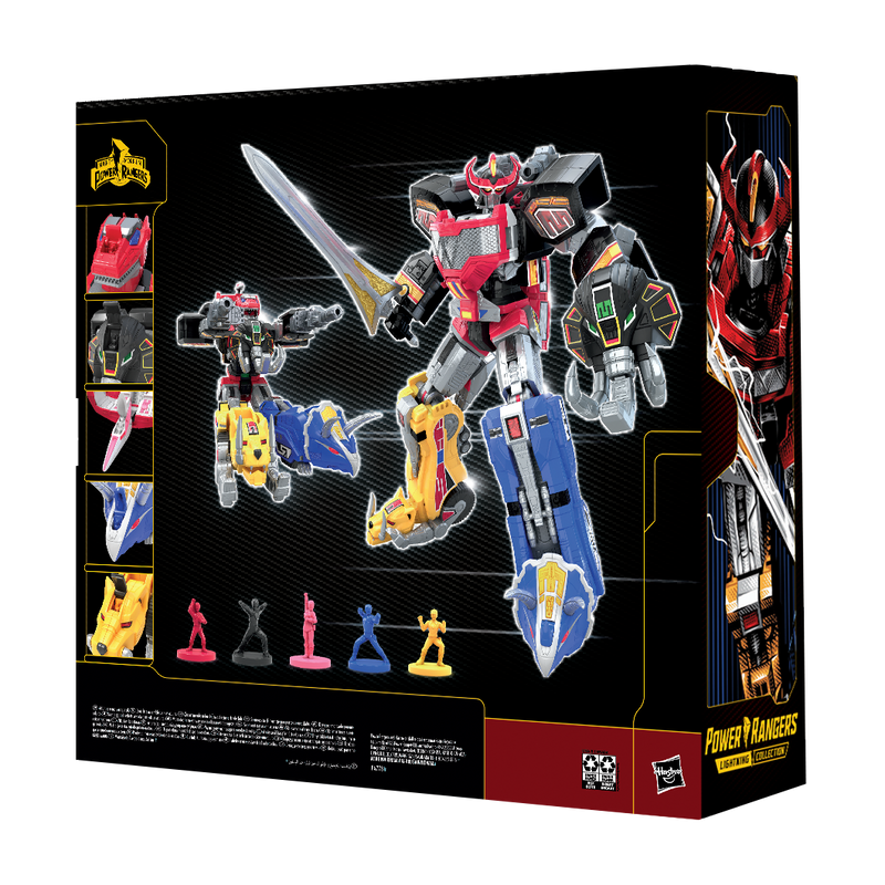 Power Rangers Lightning Collection Mighty Morphin Dino Megazord (preorder AUG) - Action & Toy Figures -  Hasbro