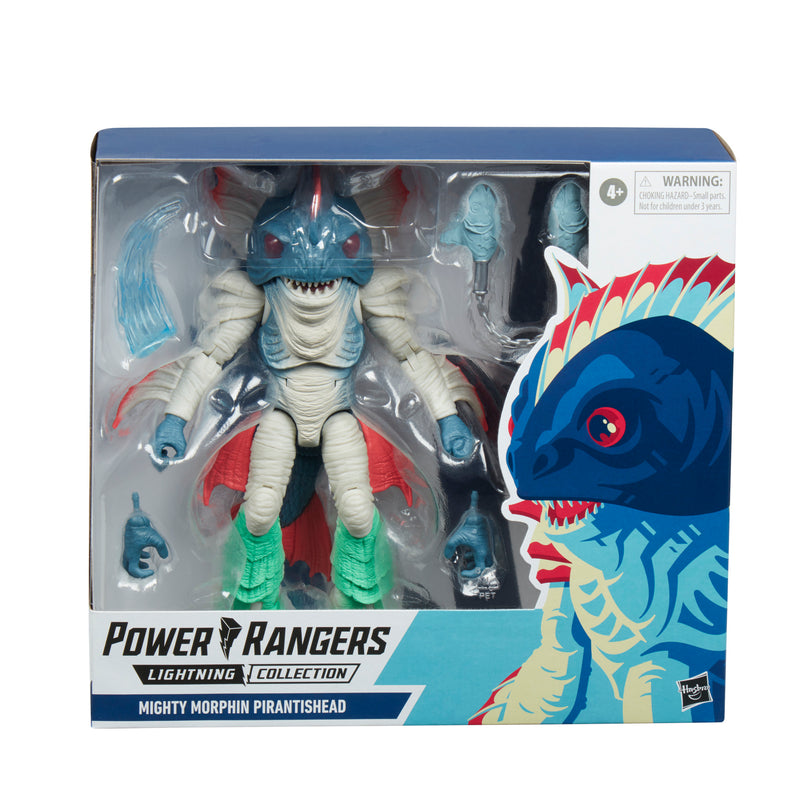 Power Rangers Lightning Collection Mighty Morphin Pirantishead  (preorder Jan April ) - Action figure -  hasbro
