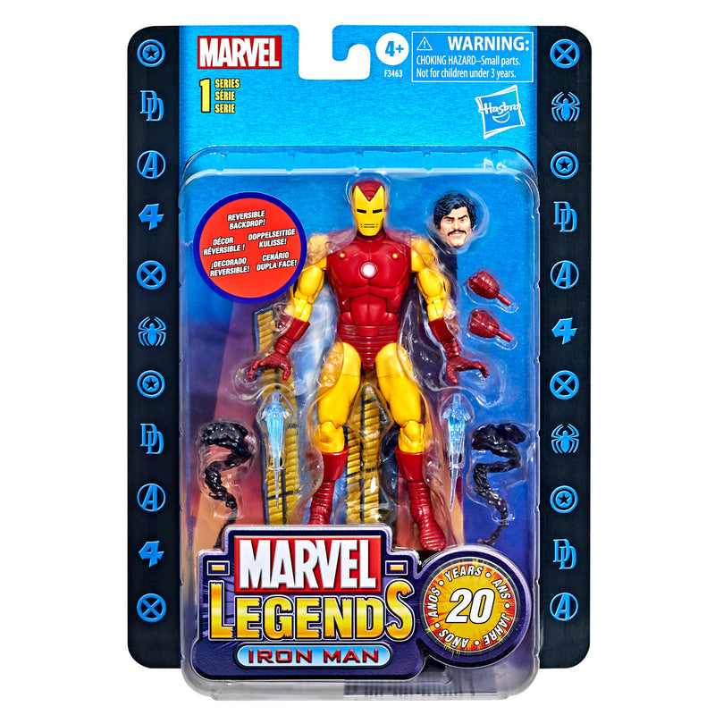 Marvel Legends 20th Anniversary Iron Man (preorder Mar/May) exclusive - Action & Toy Figures -  Hasbro