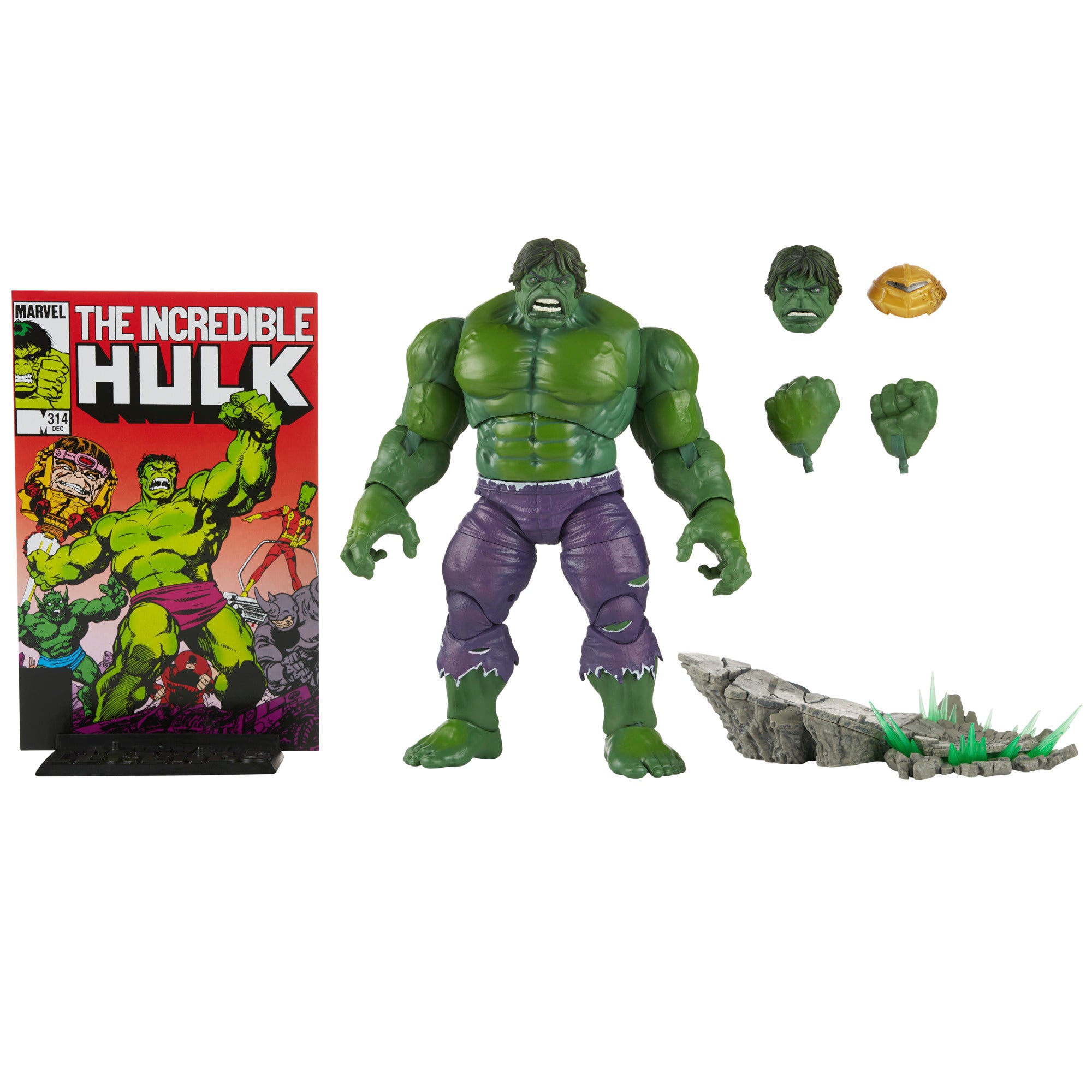 Marvel Legends 20th Anniversary Hulk Exclusive — Toy Snowman
