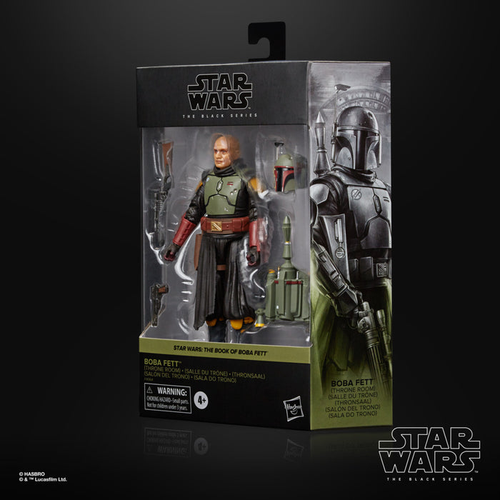 Star Wars The Black Series Boba Fett (Throne Room) Preorder - Action & Toy Figures -  Hasbro