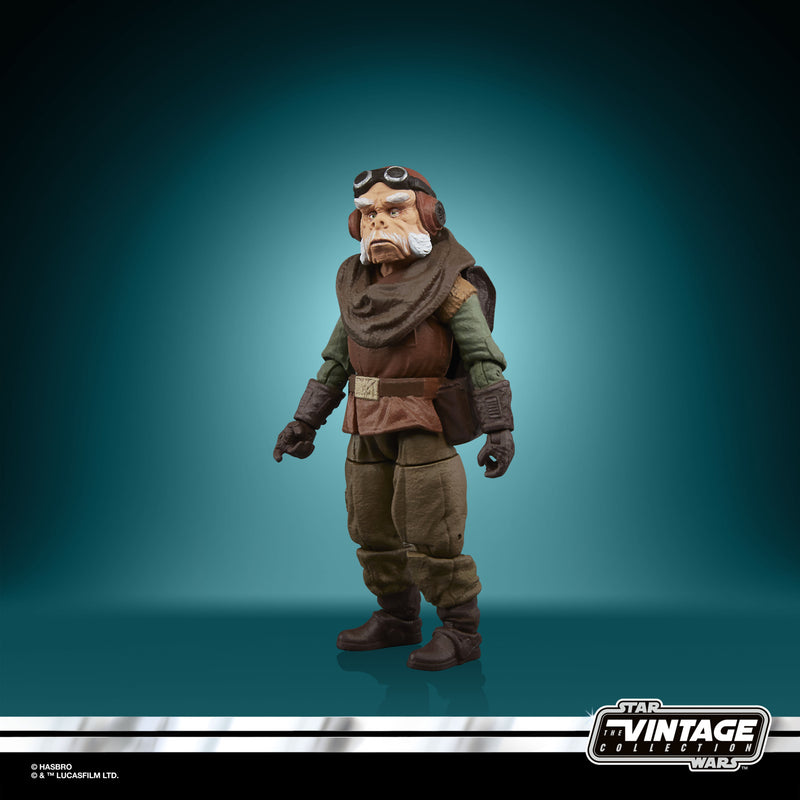 (preorder Dec/Feb) Star Wars The Vintage Collection Kuiil Toy, 3.75-Inch-Scale Star Wars: The Mandalorian Action Figur - Toy Snowman
