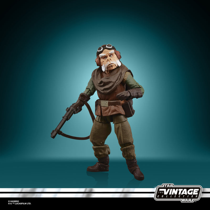 (preorder Dec/Feb) Star Wars The Vintage Collection Kuiil Toy, 3.75-Inch-Scale Star Wars: The Mandalorian Action Figur - Toy Snowman