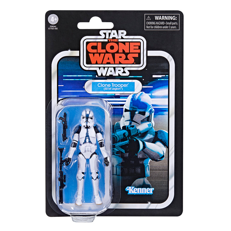 Star Wars The Vintage Collection Clone Trooper (501st Legion) (preorder) - Action & Toy Figures -  Hasbro