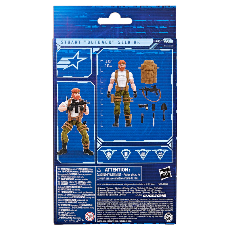 G.I. Joe Classified Series Stuart "Outback" Selkirk (Preorder ETA April ) - Collectables > Action Figures > toys -  Hasbro