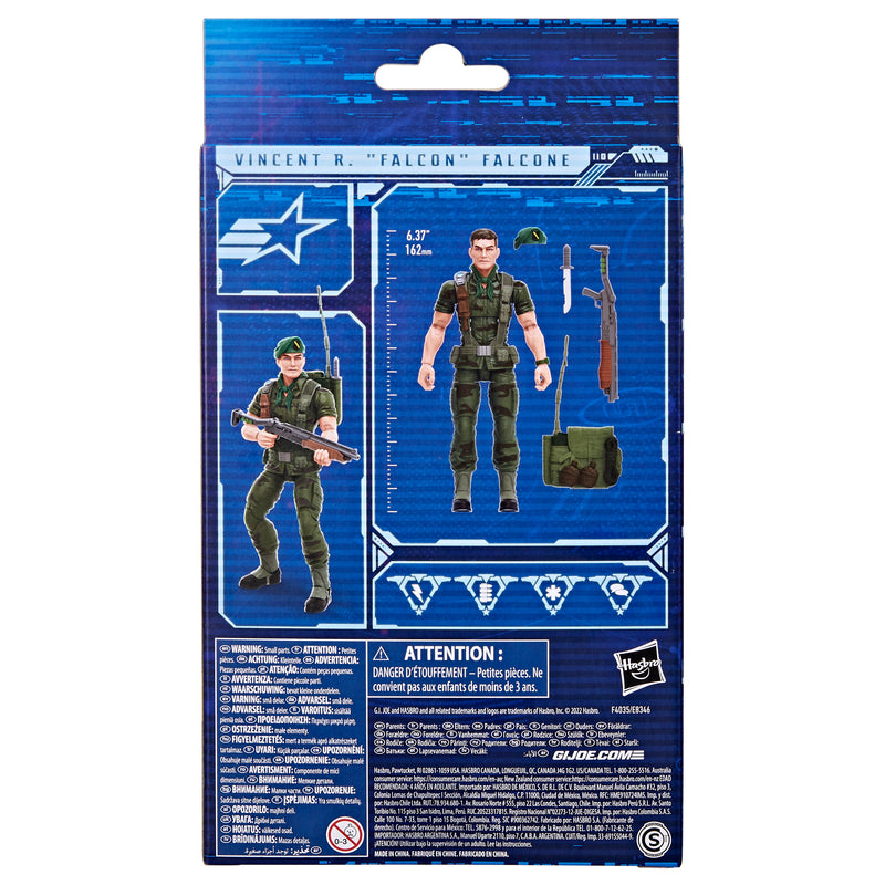 G.I. Joe Classified Series Vincent R. "Falcon" Falcone (Preorder ETA April ) - Collectables > Action Figures > toy -  Hasbro