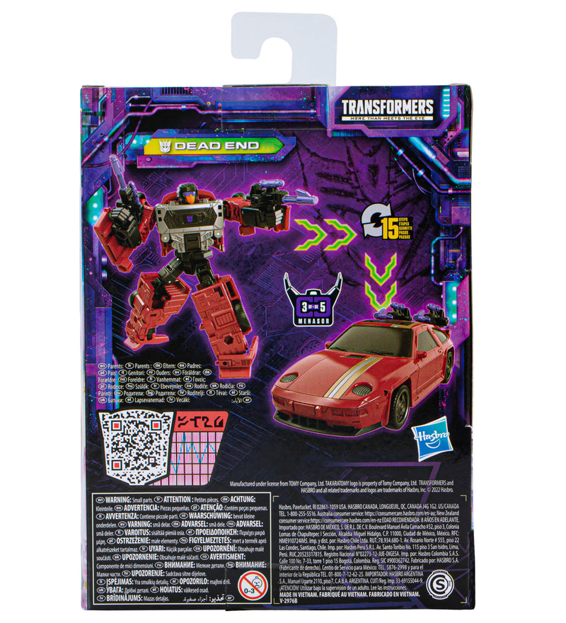 Transformers Generations Legacy Deluxe Dead End (preorder Q1) - Action & Toy Figures -  Hasbro
