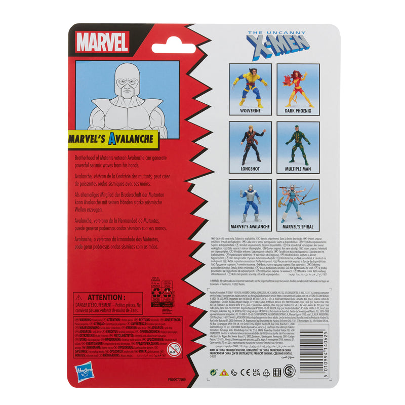 Marvel Legends Series Classic Marvel’s Avalanche (preorder ETA Q1) - Collectables > Action Figures > toy -  Hasbro