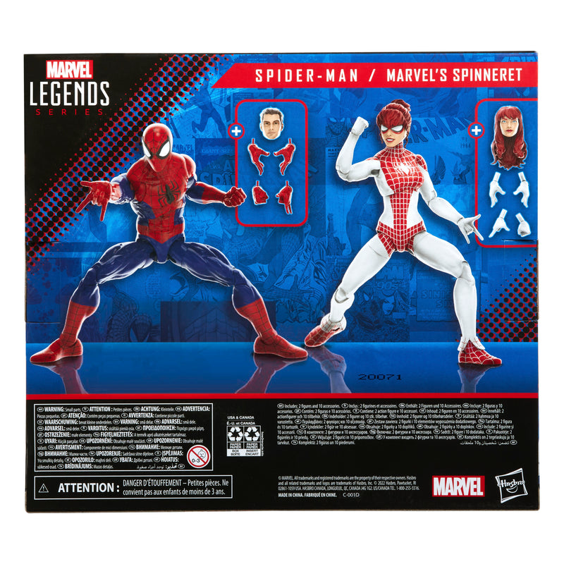 Marvel Legends Series Spider-Man and Marvel’s Spinneret - (preorder ETA Q4) - Action & Toy Figures -  Hasbro