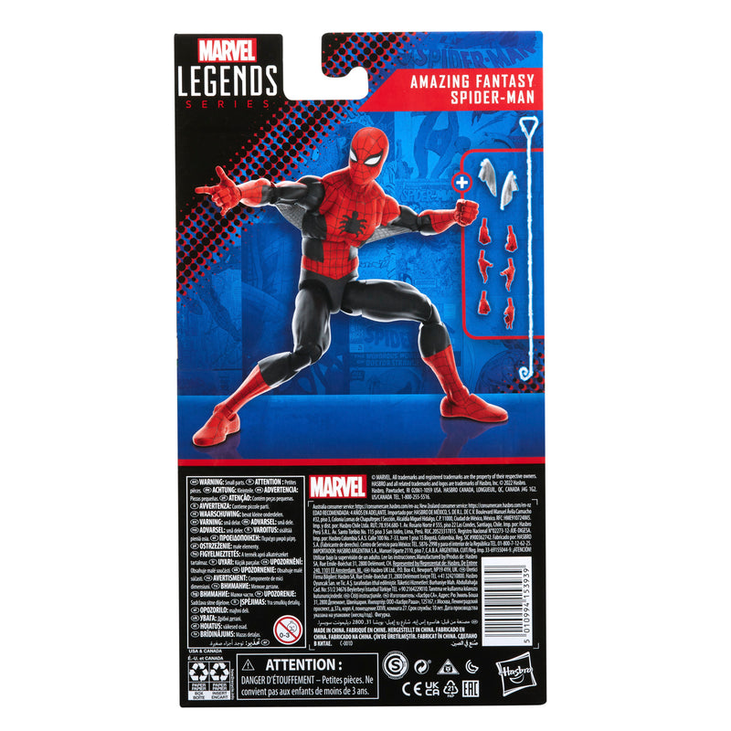 Marvel Legends Series 60th Anniversary Amazing Fantasy Spider-Man (preorder ETA Q4) - Action & Toy Figures -  Hasbro
