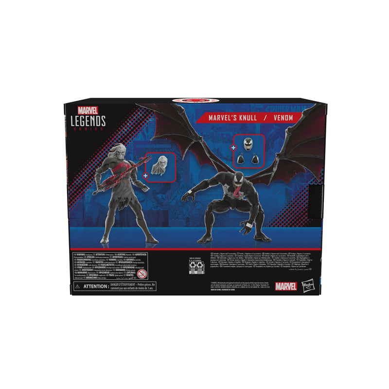 Marvel Legends Series 60th Anniversary Marvel’s Knull and Venom 2-Pack - (preorder ETA Q4) - Action & Toy Figures -  Hasbro