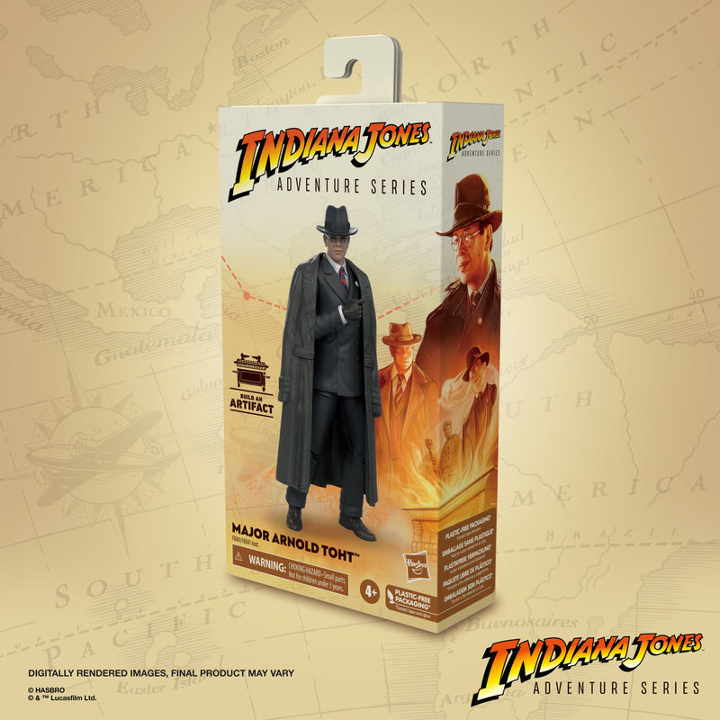 Indiana Jones Adventure Series Major Arnold Toht (Preorder ETA April) - Collectables > Action Figures > toys -  Hasbro