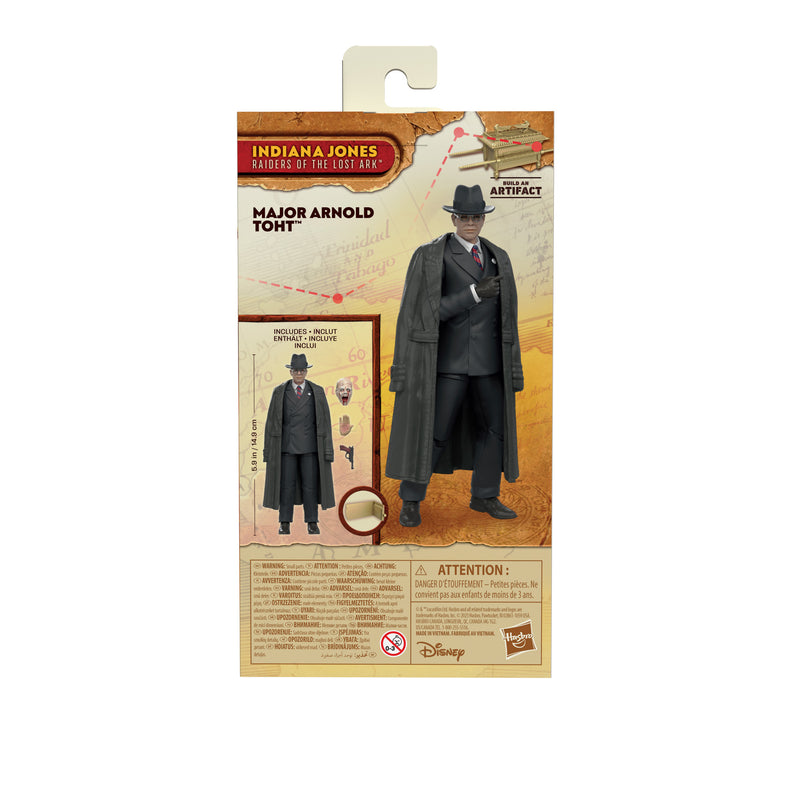 Indiana Jones Adventure Series Major Arnold Toht (Preorder ETA April) - Collectables > Action Figures > toys -  Hasbro