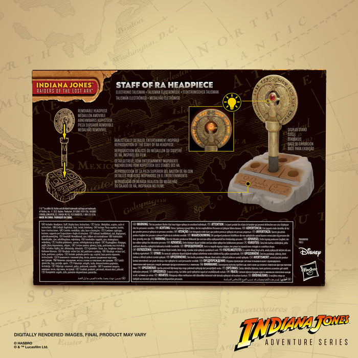 Indiana Jones Adventure Series Staff of Ra Headpiece (Preorder ETA April) - Gear > Cosplay > props -  Hasbro
