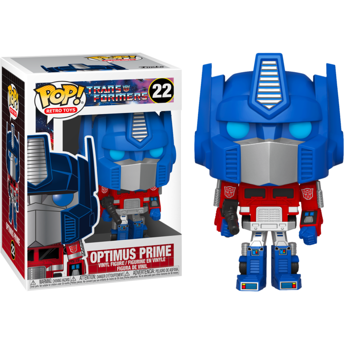 TRANSFORMERS OPTIMUS PRIME FUNKO POP! VINYL #22 - Toy Snowman