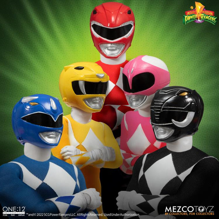 ONE:12 MIGHTY MORPHIN POWER RANGERS DLX SET (preorder) - Collectables > Action Figures > toys -  MEZCO TOYS