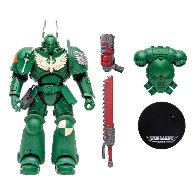 Warhammer 40,000 Wave 5 Dark Angels Assault Intercessor Sergeant 7-Inch Scale Action Figure -  -  McFarlane Toys