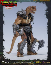 Dinosaur Battlefield Carnotaurus Warrior Veteran - Orange - 1/12 Scale Figure (preorder) - Collectables > Action Figures > toys -  AxyToys