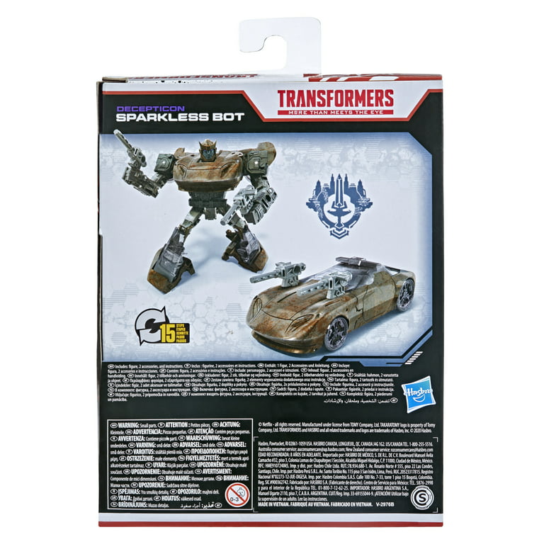 Transformers Toys Generations War for Cybertron Series-Inspired Deluxe Sparkless Bot - Collectables > Action Figures > toys -  Hasbro