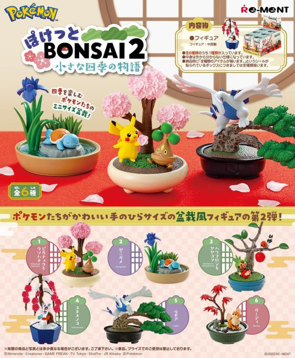Pokemon - Pocket BONSAI 2 Little Four Seasons Story - Collectables > Action Figures > toys -  re-ment