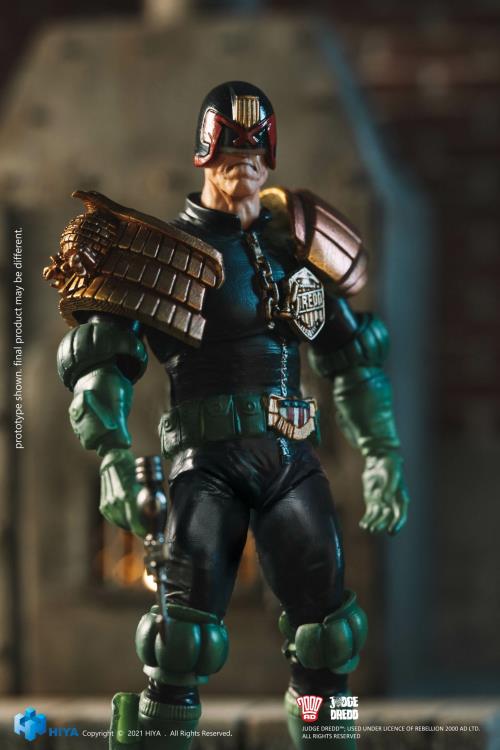 JUDGE DREDD PX 1/18 SCALE EXQUISITE MINI - Collectables > Action Figures > toys -  HIYA TOYS